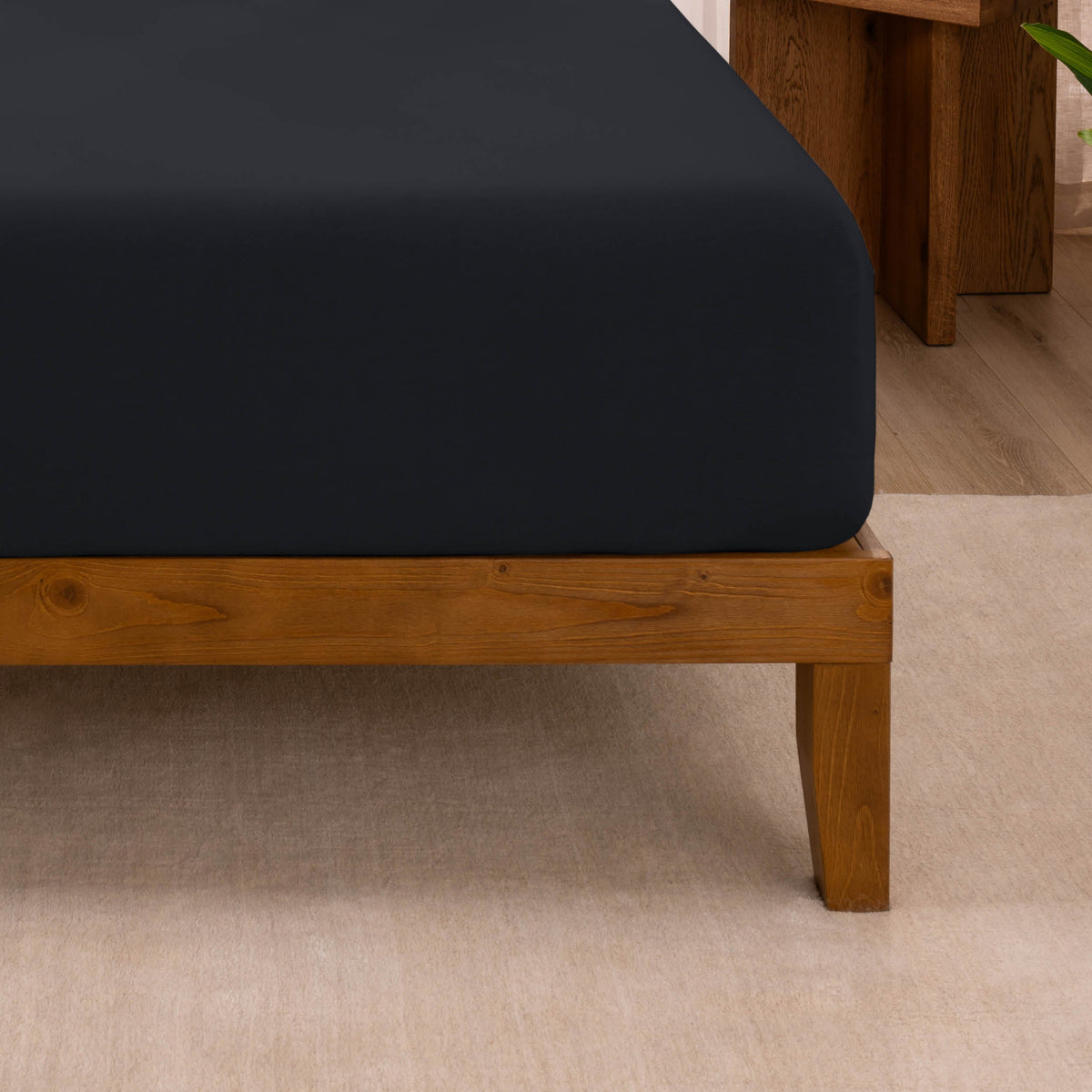 Bed Sheet Set, Organic Cotton Jersey for Master Bedrooms, Guest Beds and Daily Use, 6 Sizes and 9 Colors image 8