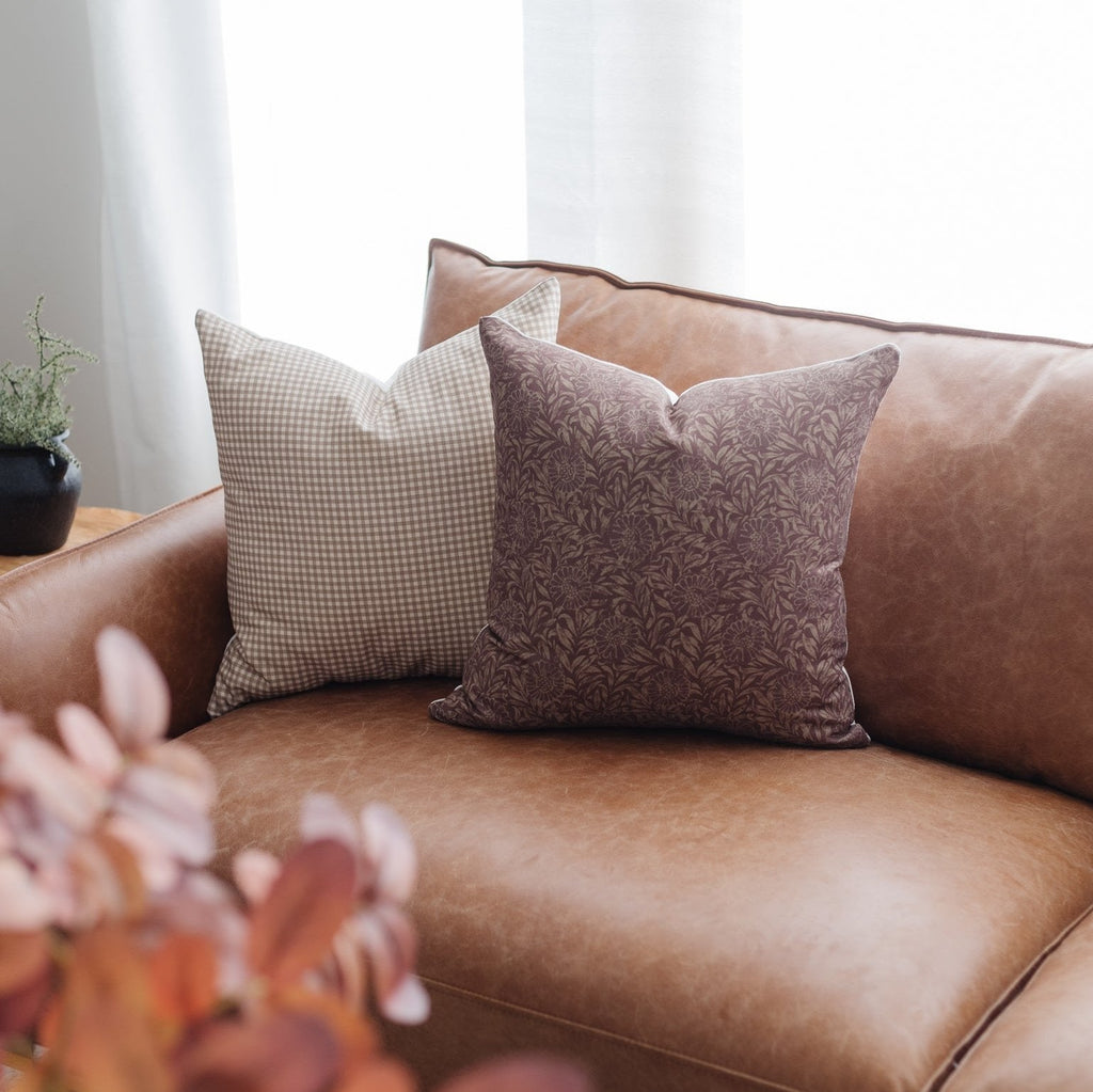 Decorative Pillow Cover Set, Colette 18" 22" 24" 26", Lightweight Design, Machine-Washable Care for Sofas, Beds and Living Room Accents image 8