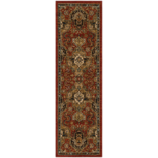 Area Rug, Spice Market Dhahar Garnet for Hallways, Dining Spaces and Home Decor, 5 Size Options image 8