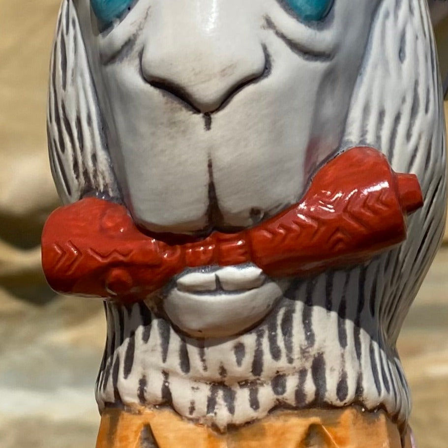 Coffee Mug, Tiki tOny's KAO POW Thunder Goat Tiki, Ceramic Construction for Everyday Drinks, Home and Entertaining image 8