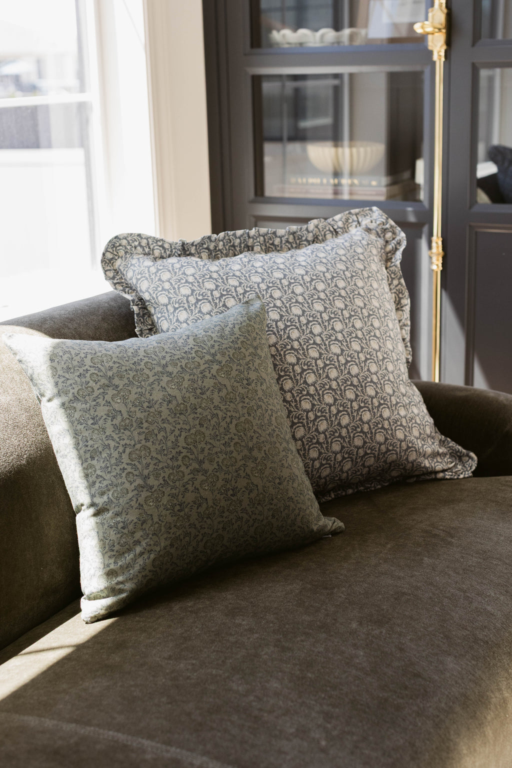 Decorative Pillow Cover Set, Quinn Ruffle 18" 22", Machine-Washable Care for Sofas, Beds and Living Room Accents, 2 Size Options image 8
