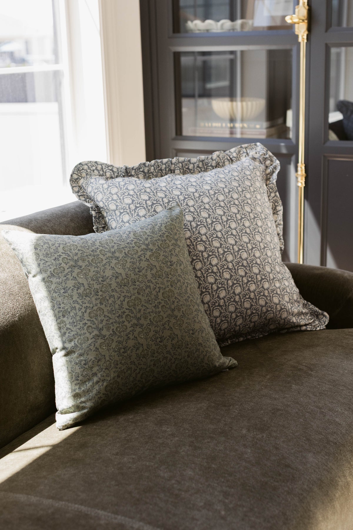 Decorative Pillow Cover Set, Quinn Ruffle 18" 22", Machine-Washable Care for Sofas, Beds and Living Room Accents, 2 Size Options image 8