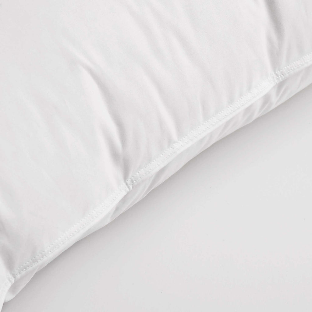 Bed Pillow, Made in Germany European Down, Lightweight Design, Breathable Construction for Sleeping, Reading and Bedroom Comfort image 8