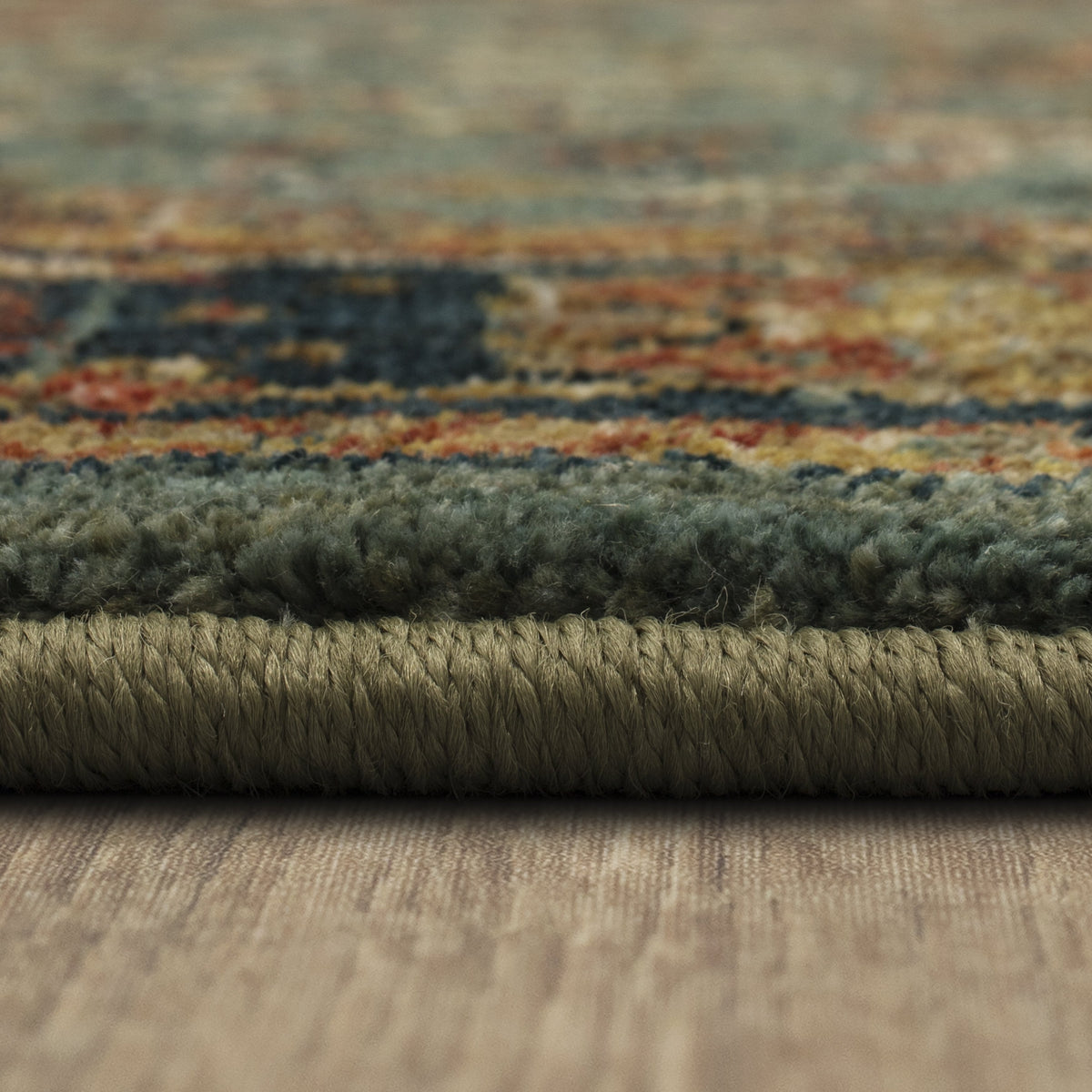Area Rug, Spice Market Deir Aquamarine for Living Rooms, Bedrooms and Entryways, 6 Size Options image 8