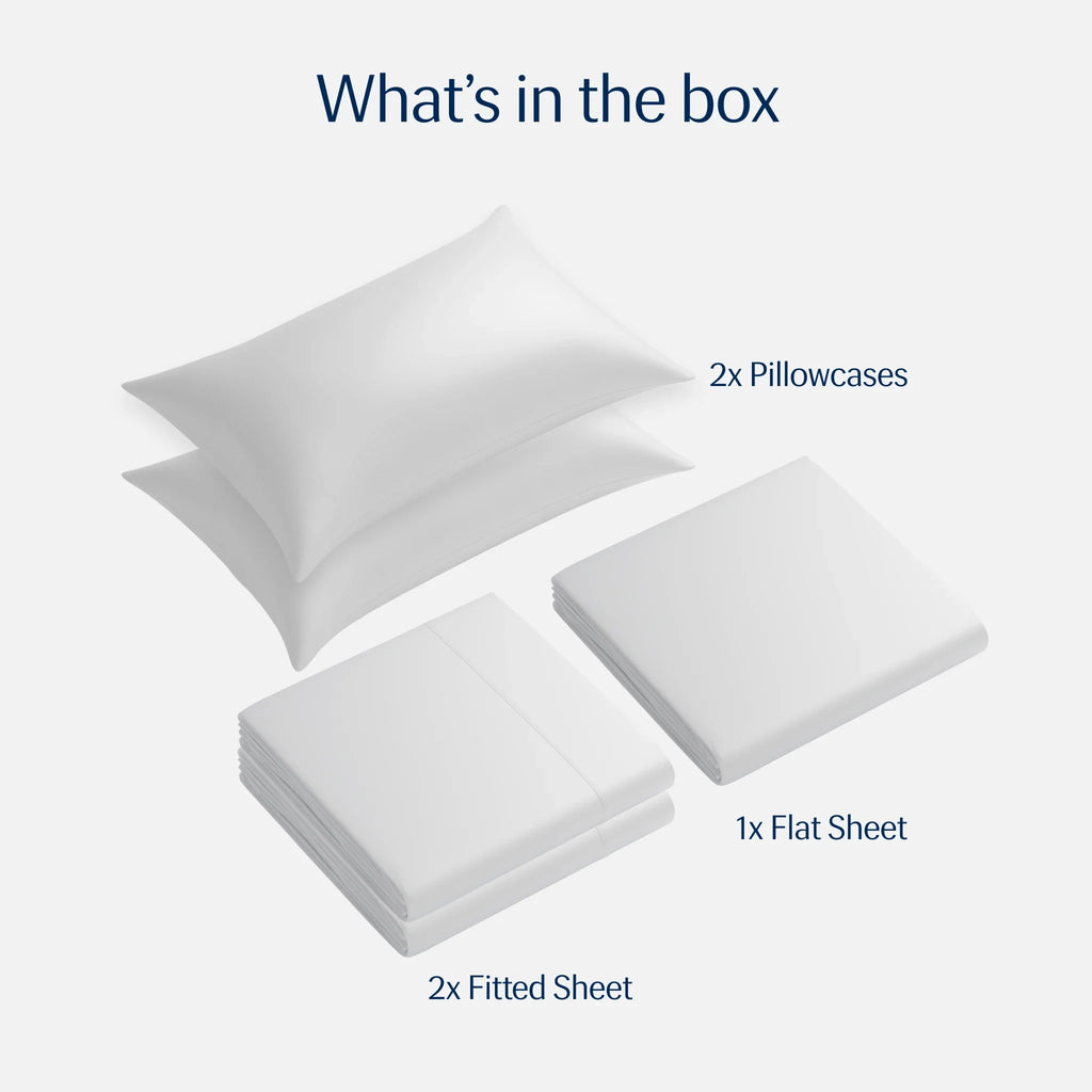 Bed Sheet Set, Evercool and Cooling for Master Bedrooms, Guest Beds and Daily Use, 7 Sizes and 6 Colors image 8