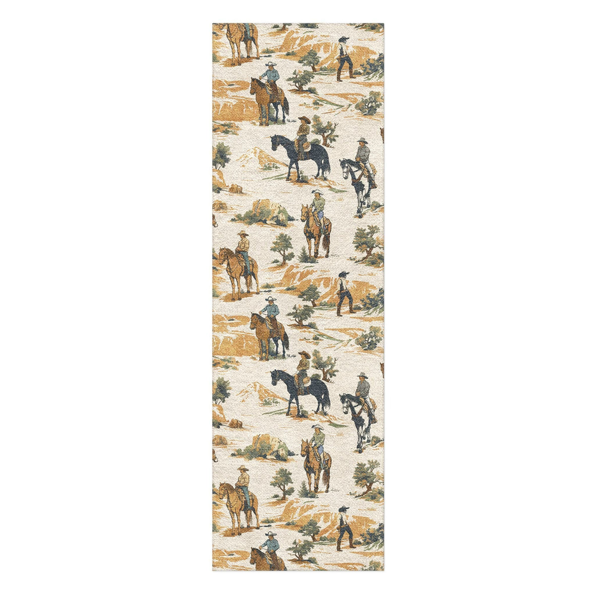 Area Rug, Desert Cowboys Doormat for Living Rooms, Bedrooms and Entryways, 10 Size Options image 8