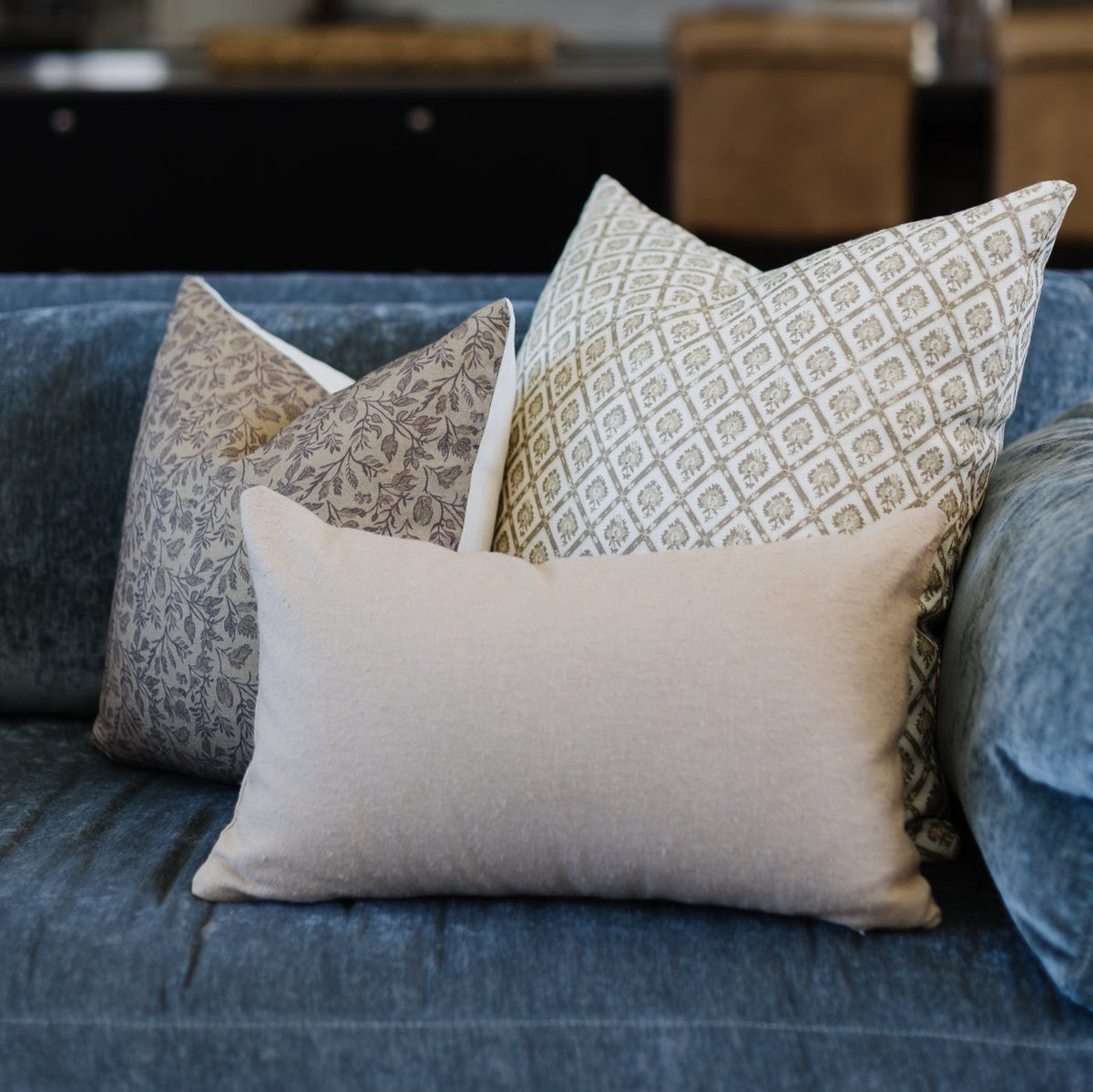 Decorative Pillow Cover Set, Faye 18" 22", Machine-Washable Care for Sofas, Beds and Living Room Accents, 3 Size Options image 8