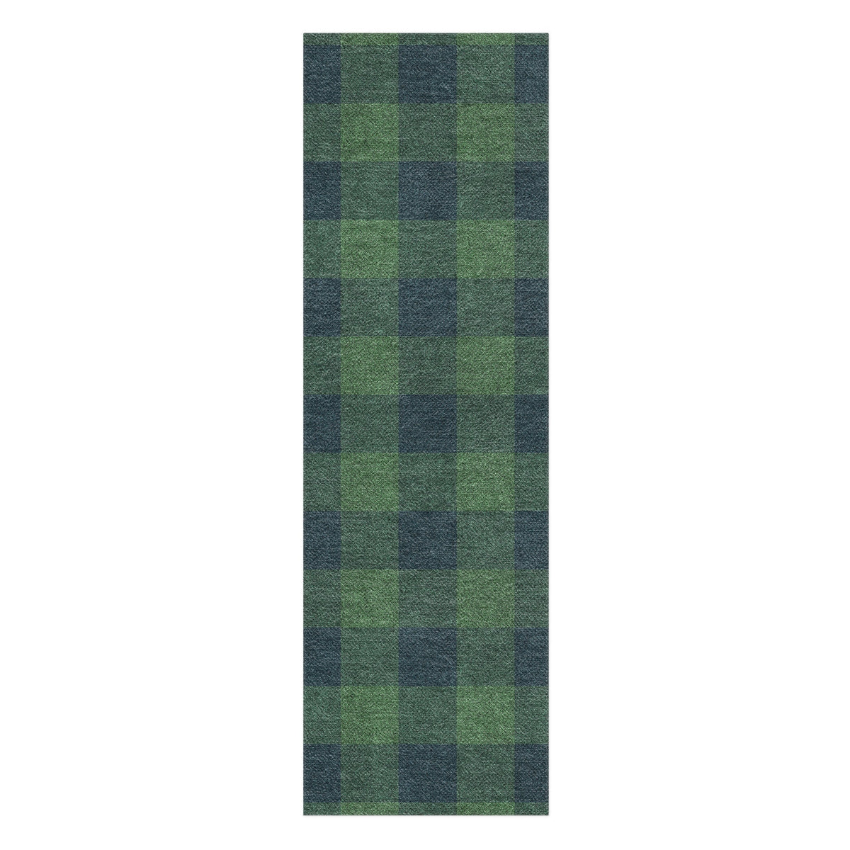 Area Rug, Buffalo Plaid Green & Navy for Hallways, Dining Spaces and Home Decor, 10 Size Options image 8