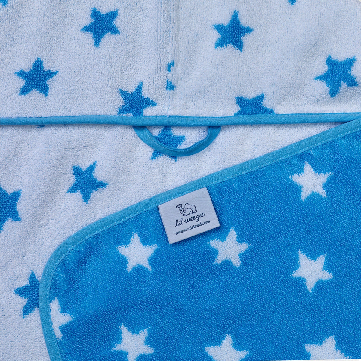 Bath Linen, Kids' Hooded Towel, Organic Cotton Shell for Daily Bathroom Routines and Guest Baths, 15 Color Options image 8