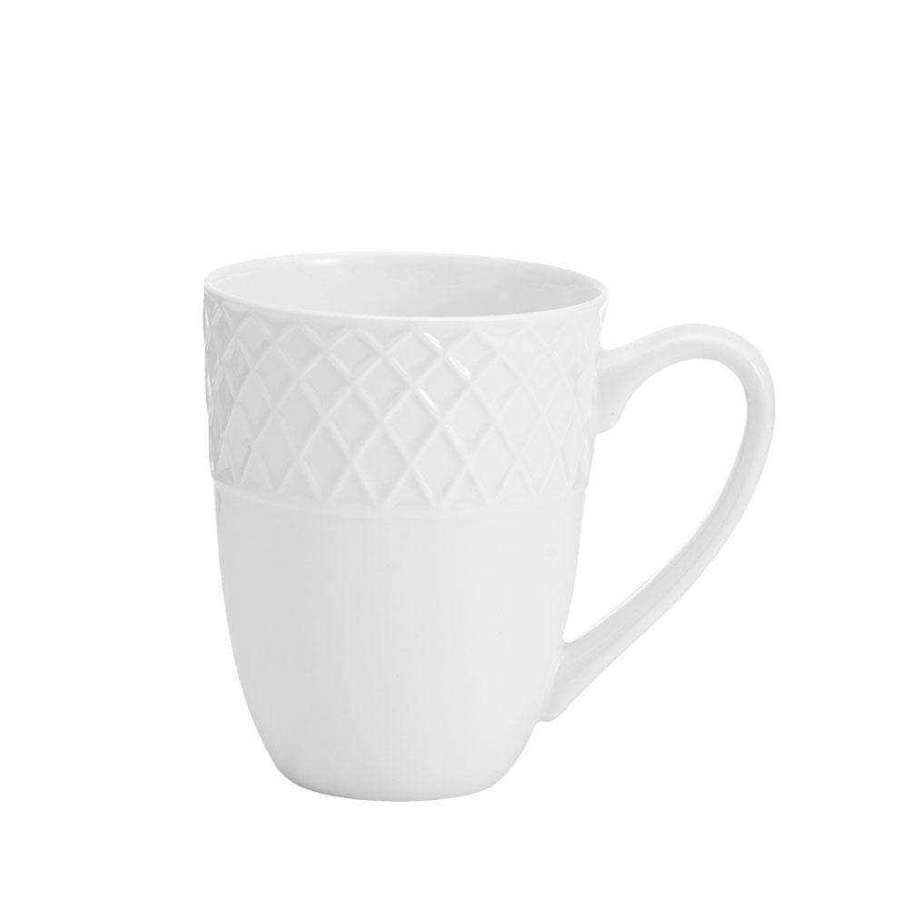 Dinnerware Set, Trellis White 36 Piece Service for 6, Dishwasher-Safe Care for Breakfast, Lunch, Dinner and Everyday Table Settings image 8