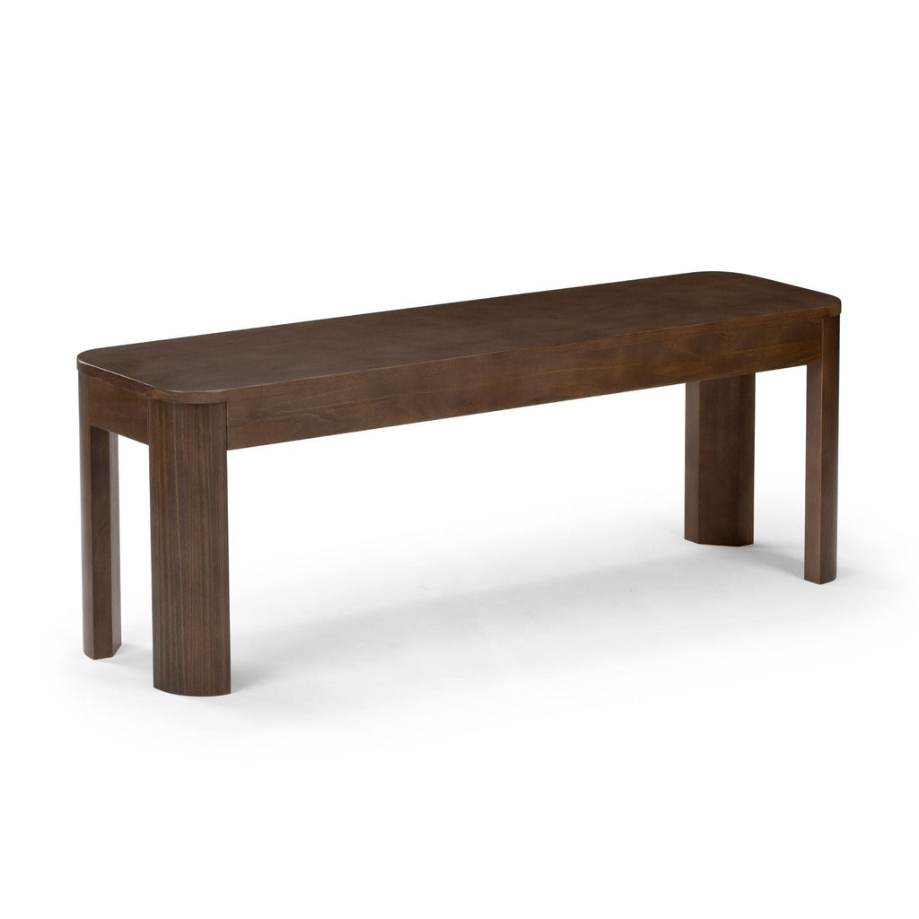 Dining Bench, Contour 58" for Dining Tables, Family Meals and Kitchen Seating, 2 Sizes and 3 Colors image 8