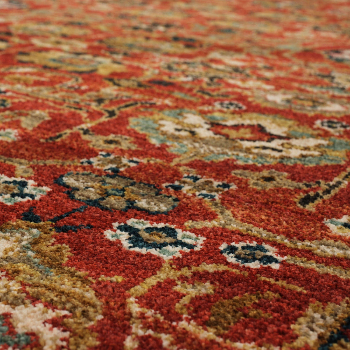 Area Rug, Spice Market Keralam Garnet for Living Rooms, Bedrooms and Entryways, 7 Size Options image 8