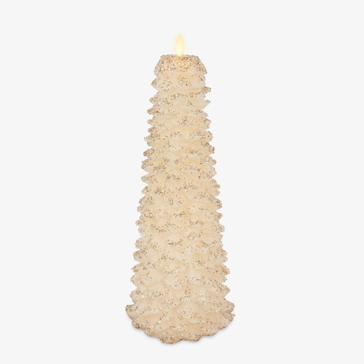 Flameless Candle, White Swan North Tree for Bedrooms, Living Rooms and Everyday Candlelight Ambience, 2 Size Options image 8