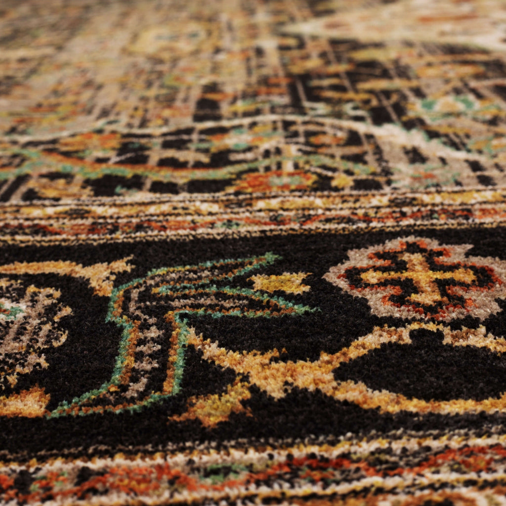 Area Rug, Spice Market Petra Charcoal for Living Rooms, Bedrooms and Entryways, 5 Size Options image 8