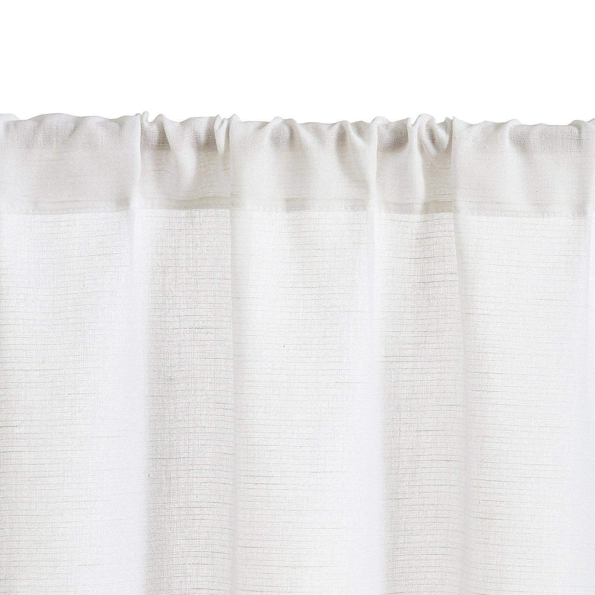 Window Curtain, Linen Textured Tier Kitchen Curtains (2, Lightweight Design for Windows, Room Styling and Everyday Privacy image 8