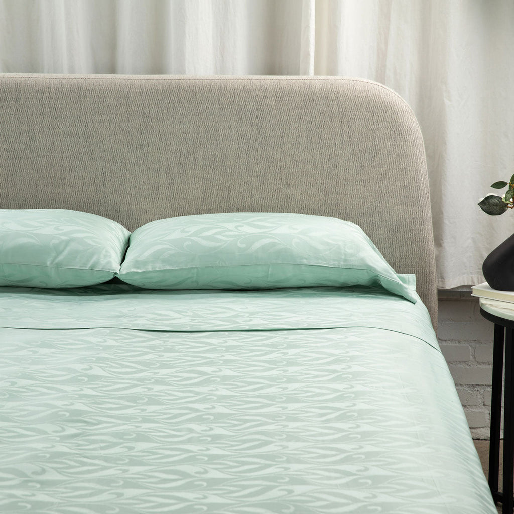 Bed Sheet Set, Bamboo Exclusive Patterns, Cooling Comfort, Breathable Construction for Everyday Bedroom Comfort and Guest Rooms image 8