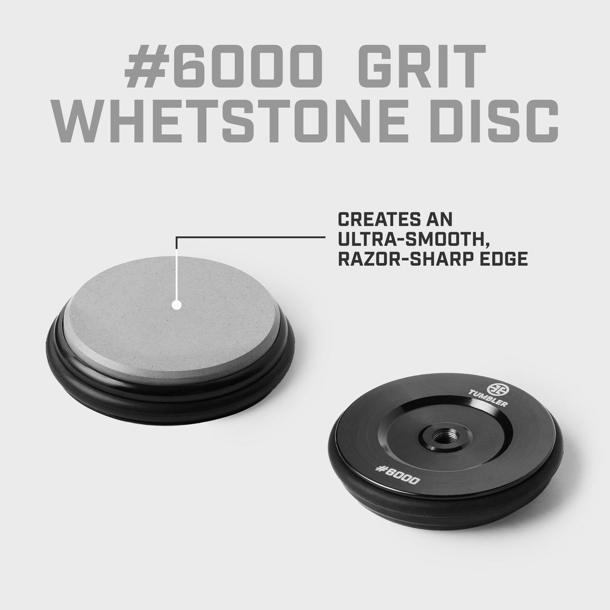Whetstone Knife Sharpener, Pro Disc Set for Kitchen Knives, Fine Edges and Home Sharpening image 8