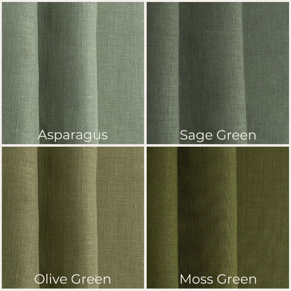 Linen Pillow Sham, Natural with Decorative Pleats Standard for Guest Rooms, Headboards and Everyday Bedroom Decor, 6 Size Options image 8