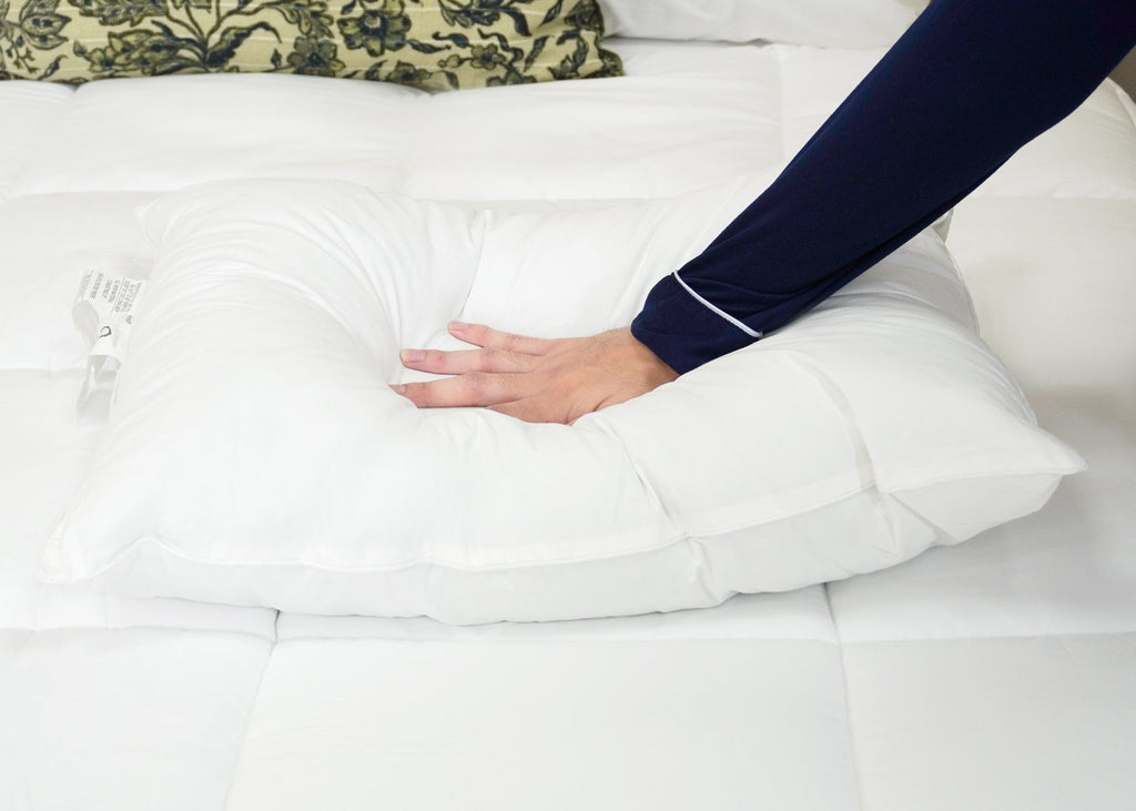 Bed Pillow, Eco Smart Down Alternative Made in USA, Breathable Construction for Sleeping, Reading and Bedroom Comfort, 3 Size Options image 8