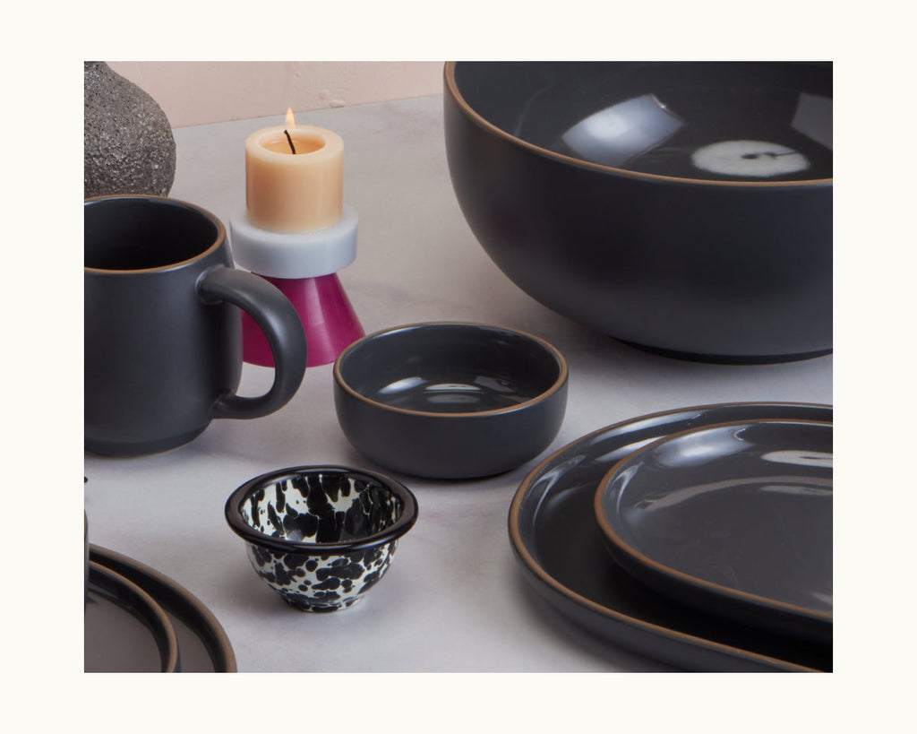 Dinnerware, Tiny Bowls, Ceramic Construction for Family Dining, Serving and Entertaining, 5 Color Options image 8