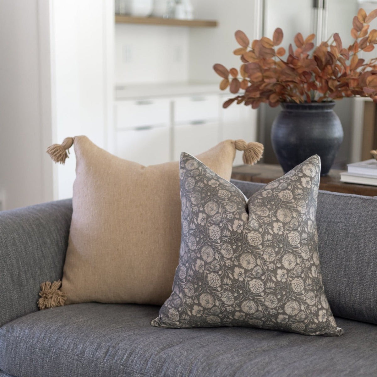 Decorative Pillow Cover Set, Gracie 18" 22", Lightweight Design, Machine-Washable Care for Bedroom Styling and Living Room Decor image 9
