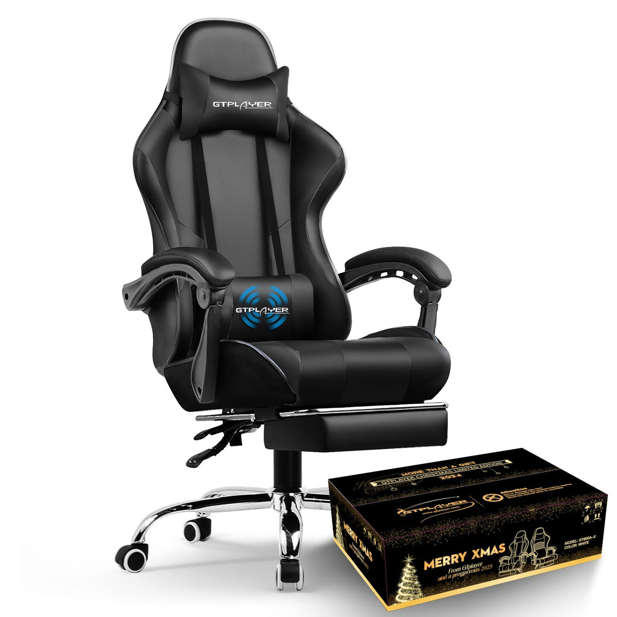 Ergonomic Foot Cushion, Footrest Series GT800A Christmas Packaging, Adjustable Design for Workspaces, Reading Chairs and Daily Leg Support image 9