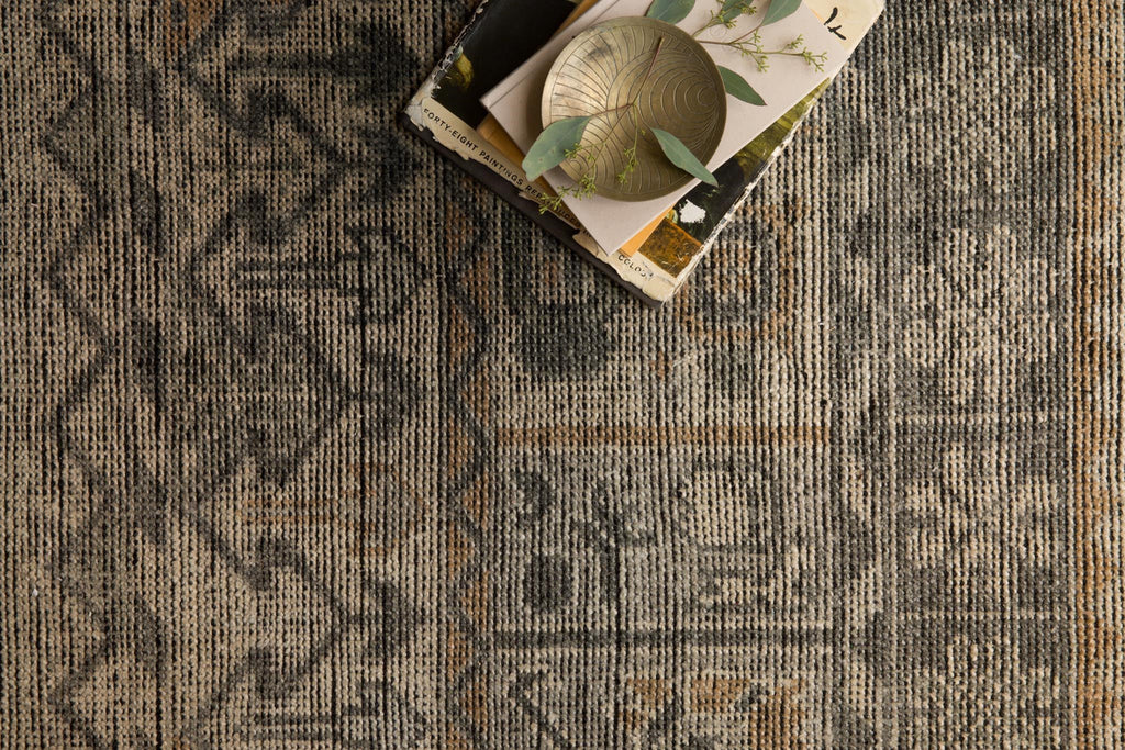 Area Rug, Heirloom HQ 06 Bone Charcoal for Hallways, Dining Spaces and Home Decor, 11 Size Options image 9