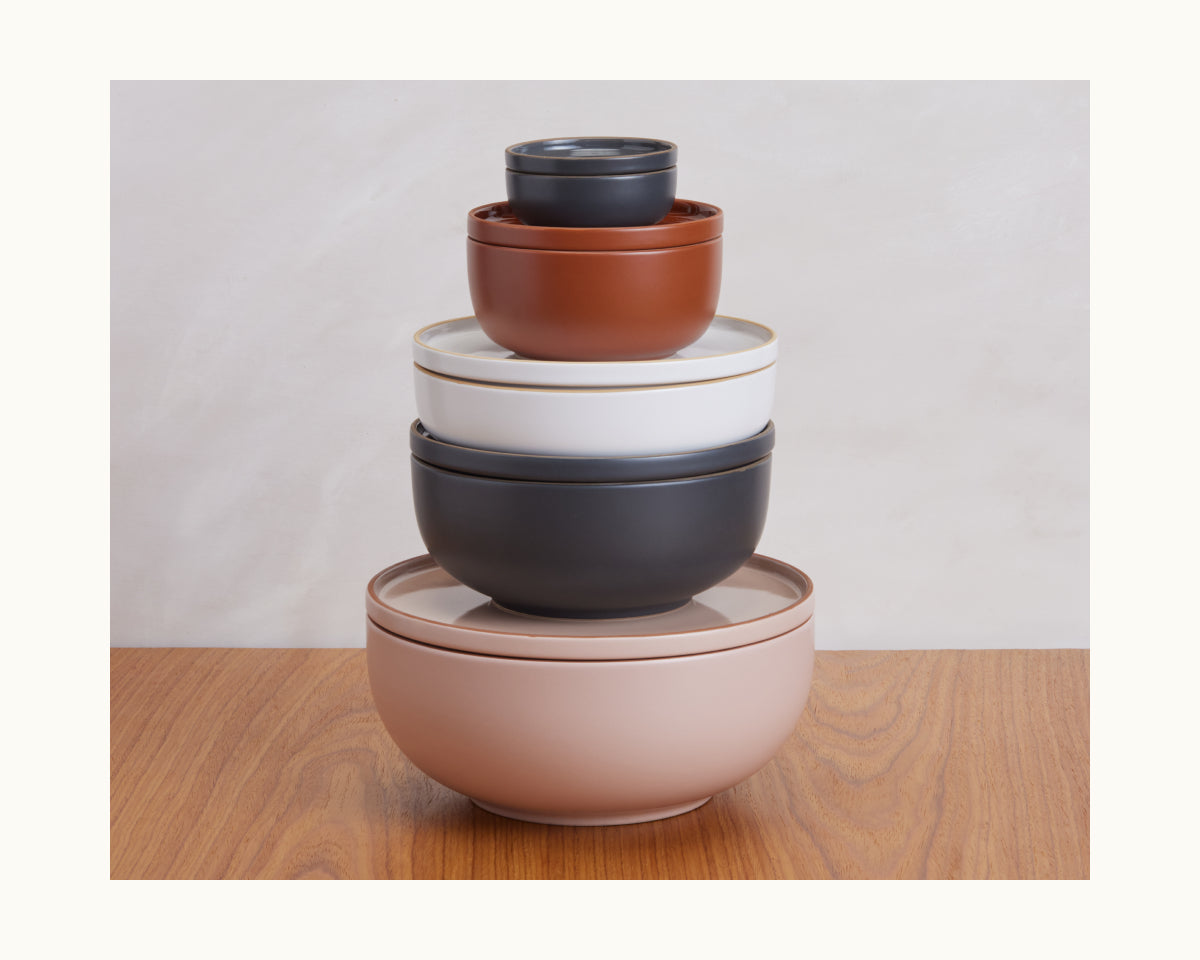 Dinnerware, Tiny Bowls, Ceramic Construction for Family Dining, Serving and Entertaining, 5 Color Options image 9