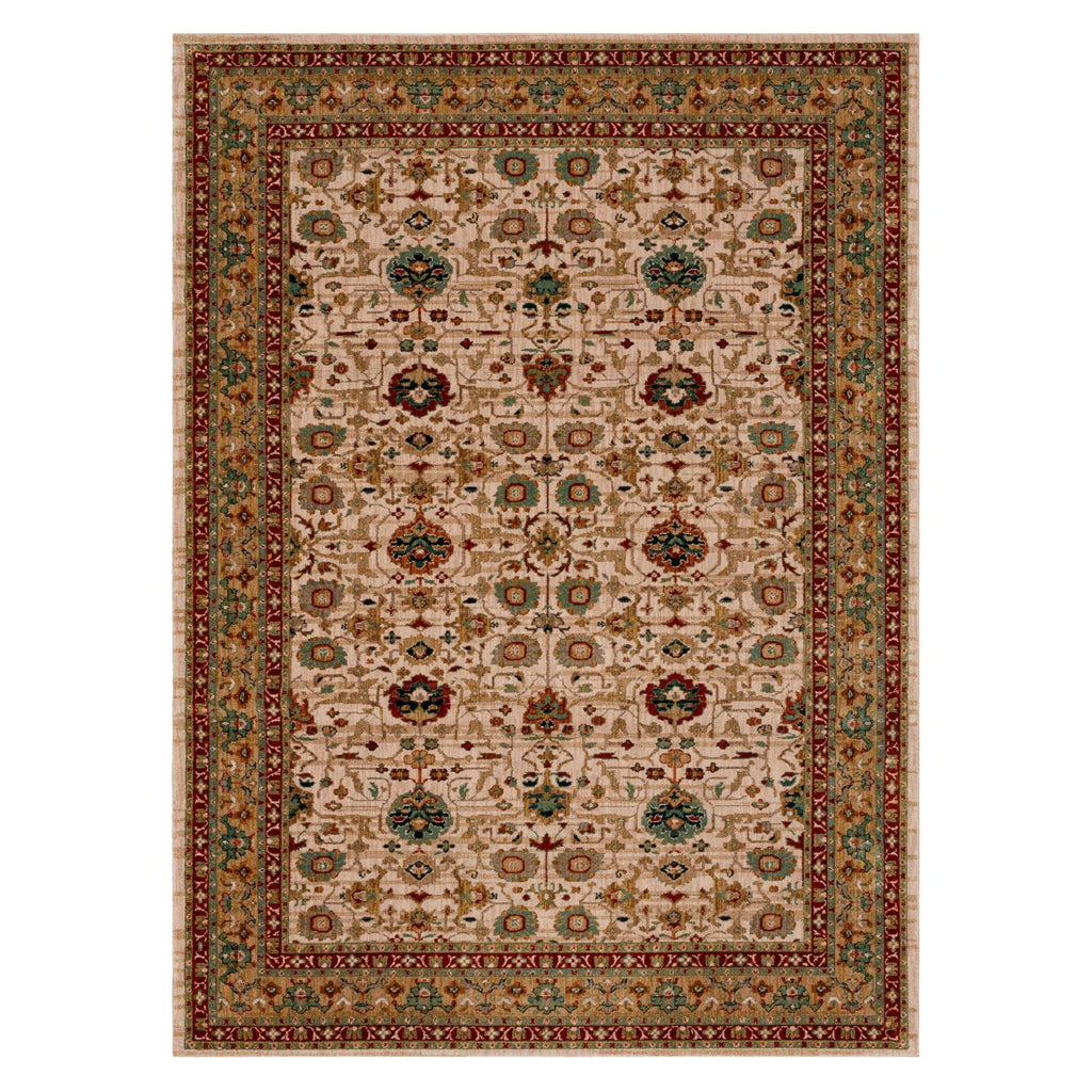 Area Rug, Spice Market Keralam Cream for Living Rooms, Bedrooms and Entryways, 5 Size Options image 9