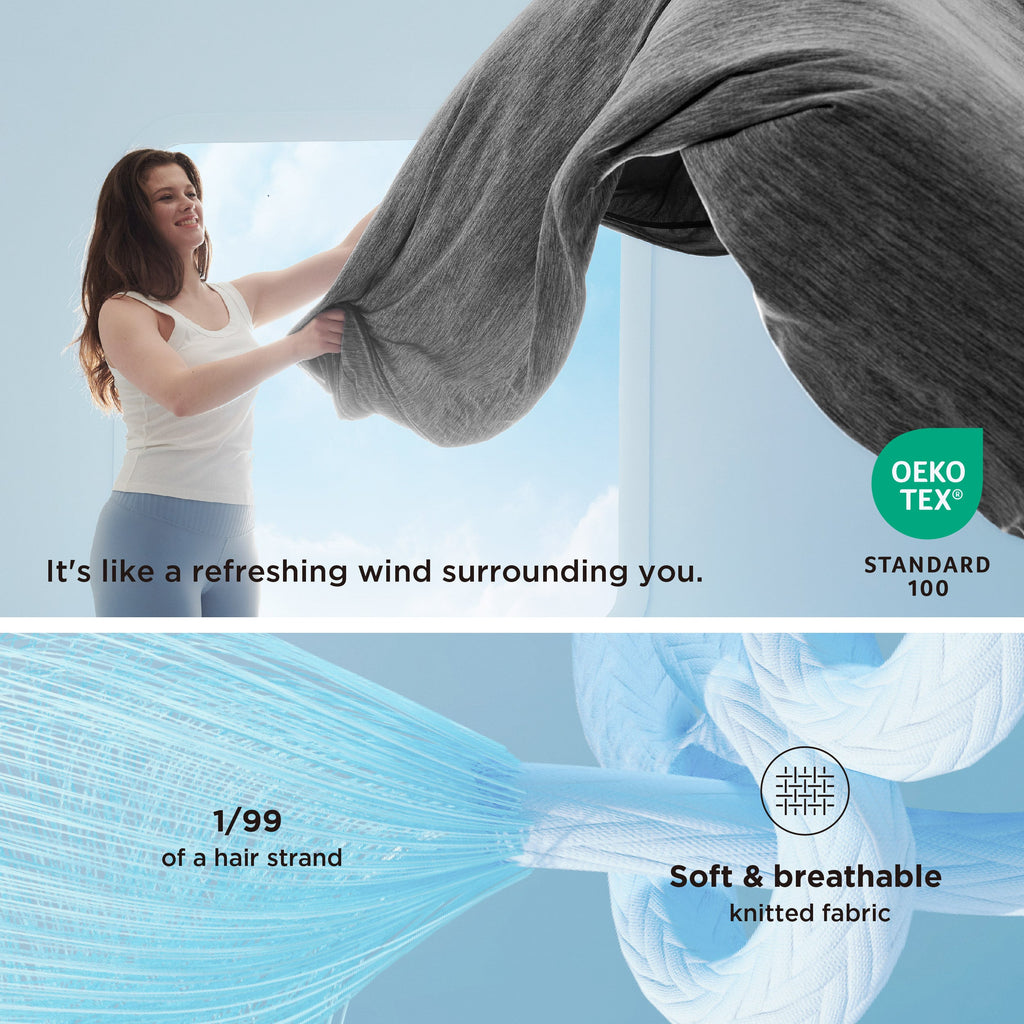Cozy Throw Blanket, Reversible Cooling for Sofas, Beds and Relaxing at Home, 4 Sizes and 7 Colors image 9
