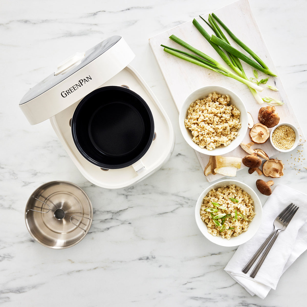 Drinkware, Bistro 8 Cup Carb Reducing Rice Cooker Cloud for Everyday Drinks, Home and Entertaining image 9