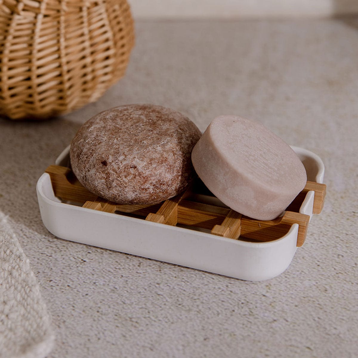 Bathroom Accessory, Bamboo Soap Dish for Vanity Organization and Everyday Bathroom Use, 3 Style Options image 9