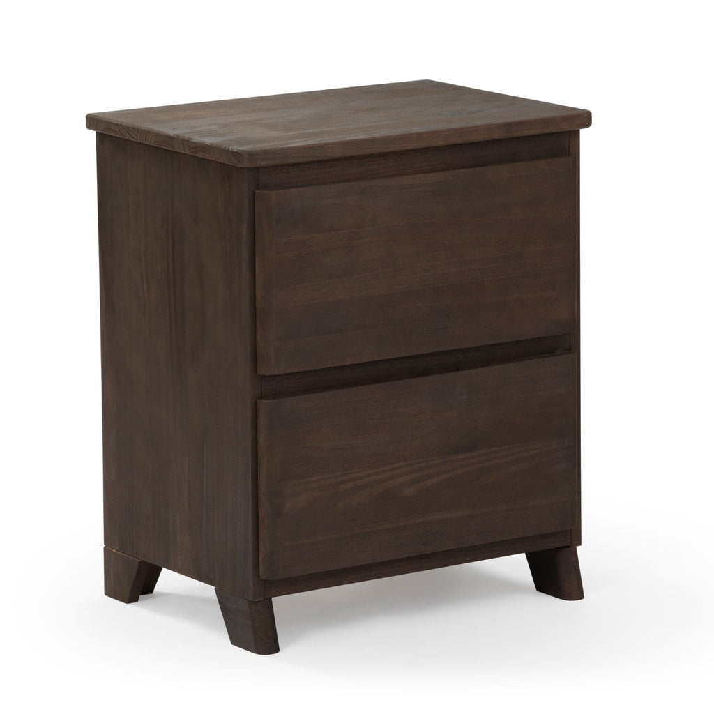 Nightstand, Rustic 2 Drawer for Bedside Storage, Bedroom Organization and Guest Rooms, 4 Color Options image 9