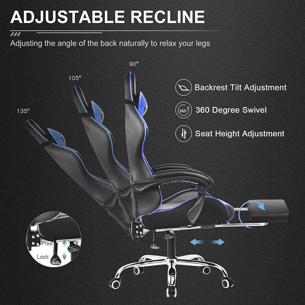 Ergonomic Foot Cushion, Footrest Series GT800A, Adjustable Design for Desks, Home Offices and Seated Comfort, 6 Color Options image 9