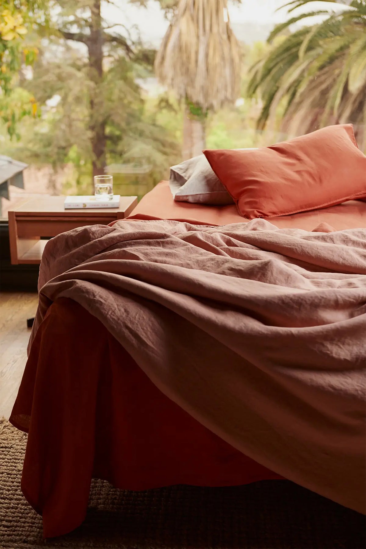 Duvet Cover, Belgian Linen for Bedroom Layering, Comforter Covers and Everyday Bedding, 2 Sizes and 5 Colors image 9