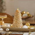 Flameless Candle, White Swan North Tree for Bedrooms, Living Rooms and Everyday Candlelight Ambience, 2 Size Options image 9
