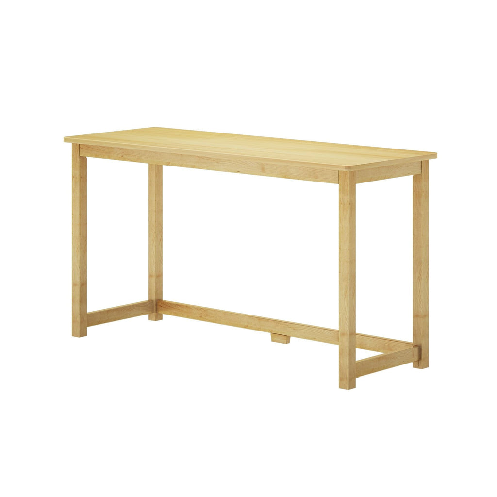 Computer Desk, Writing 55", Solid Wood Construction for Home Offices, Computer Work and Study Spaces, 4 Color Options image 9