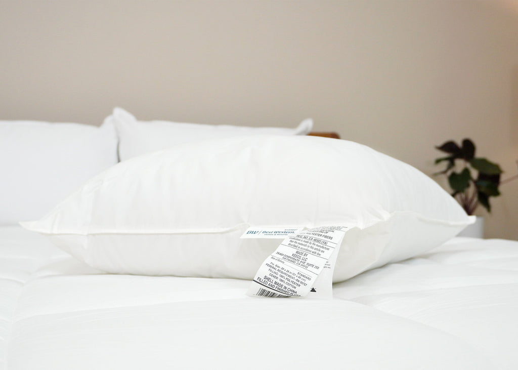 Bed Pillow, Best Western Everest Soft Polyester, Hypoallergenic Comfort for Everyday Sleep and Guest Room Bedding, 3 Size Options image 9