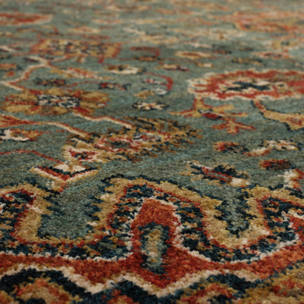 Area Rug, Spice Market Deir Aquamarine for Living Rooms, Bedrooms and Entryways, 6 Size Options image 9