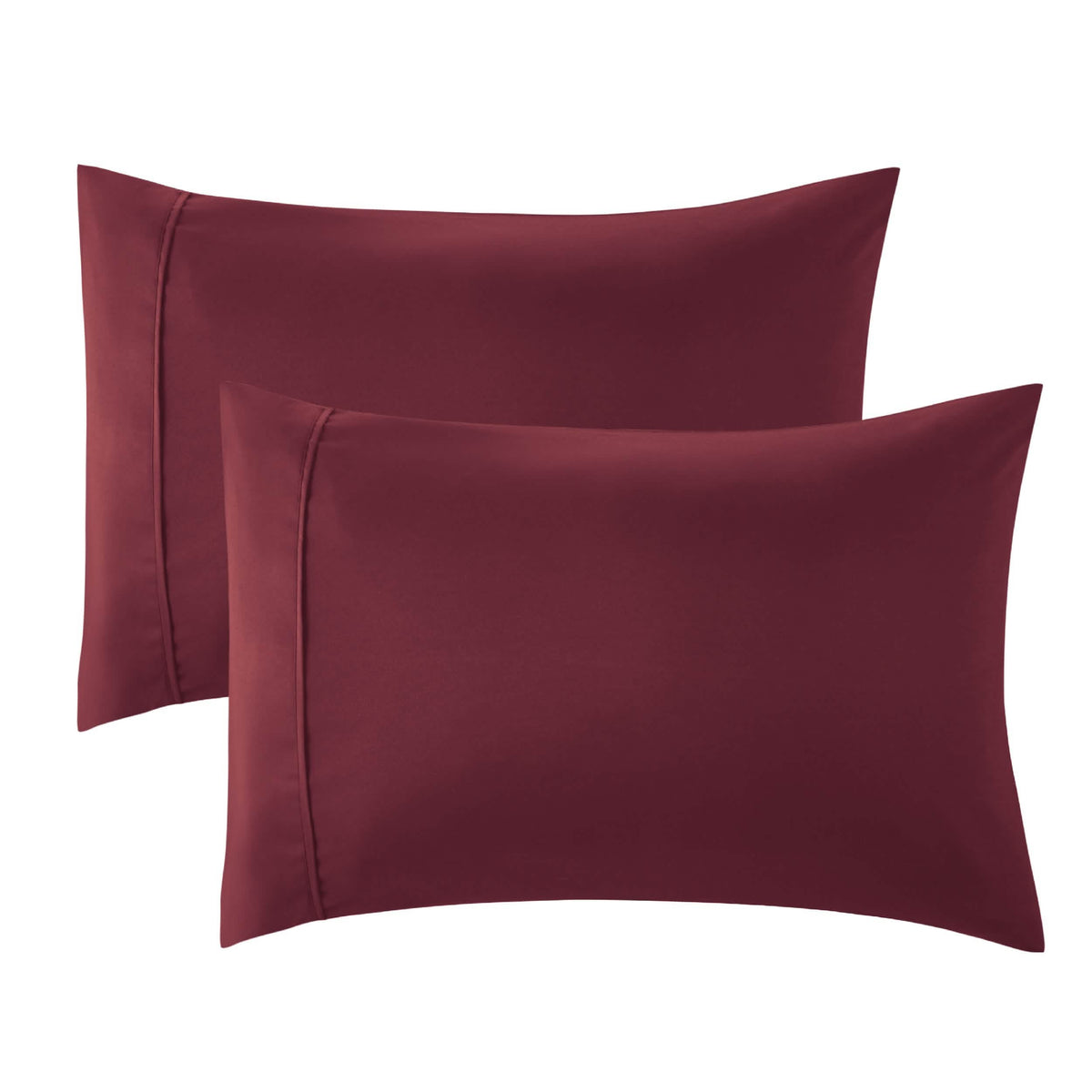Decorative Pillow Sham, Fade and Stain Resistant Microfiber for Guest Rooms, Headboards and Everyday Bedroom Decor, 4 Sizes and 18 Colors image 9