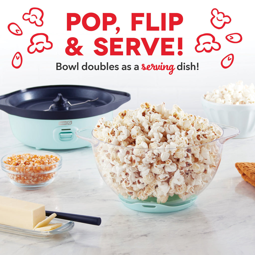 Stovetop Popcorn Popper, SmartStore Stirring Maker, 3Qt for Homemade Popcorn, Movie Nights and Everyday Snacking, 2 Color Options image 9