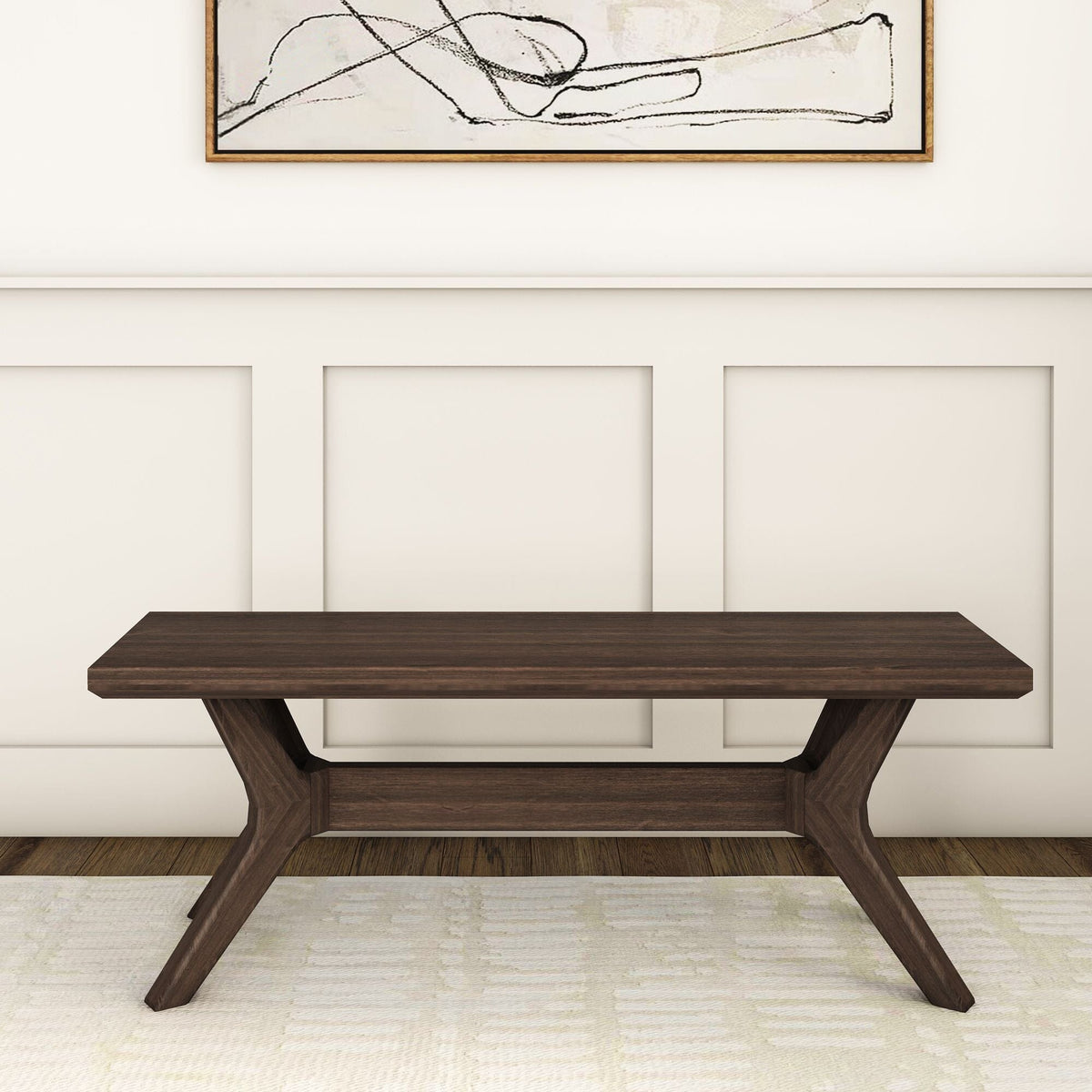Dining Bench, Verso 48" for Dining Rooms, Kitchen Tables and Everyday Seating, 2 Sizes and 5 Colors image 9