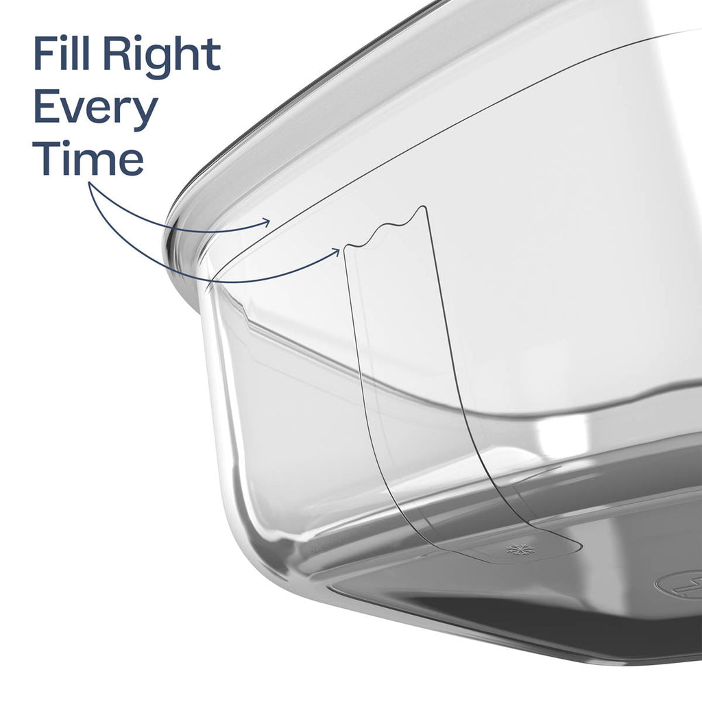 Food Storage Container, Voila Glass Rectangular Large for Lunches, Pantry Storage and Everyday Meals image 9