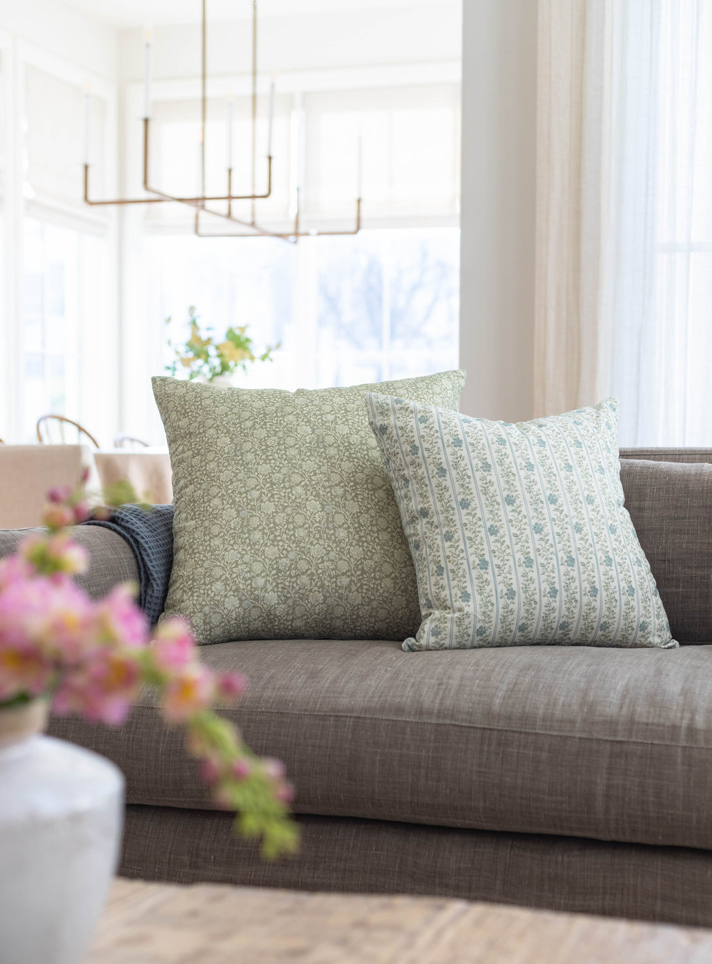 Decorative Pillow Cover Set, Rue 18" 22" 12x20", Machine-Washable Care for Bedroom Styling and Living Room Decor, 3 Size Options image 9