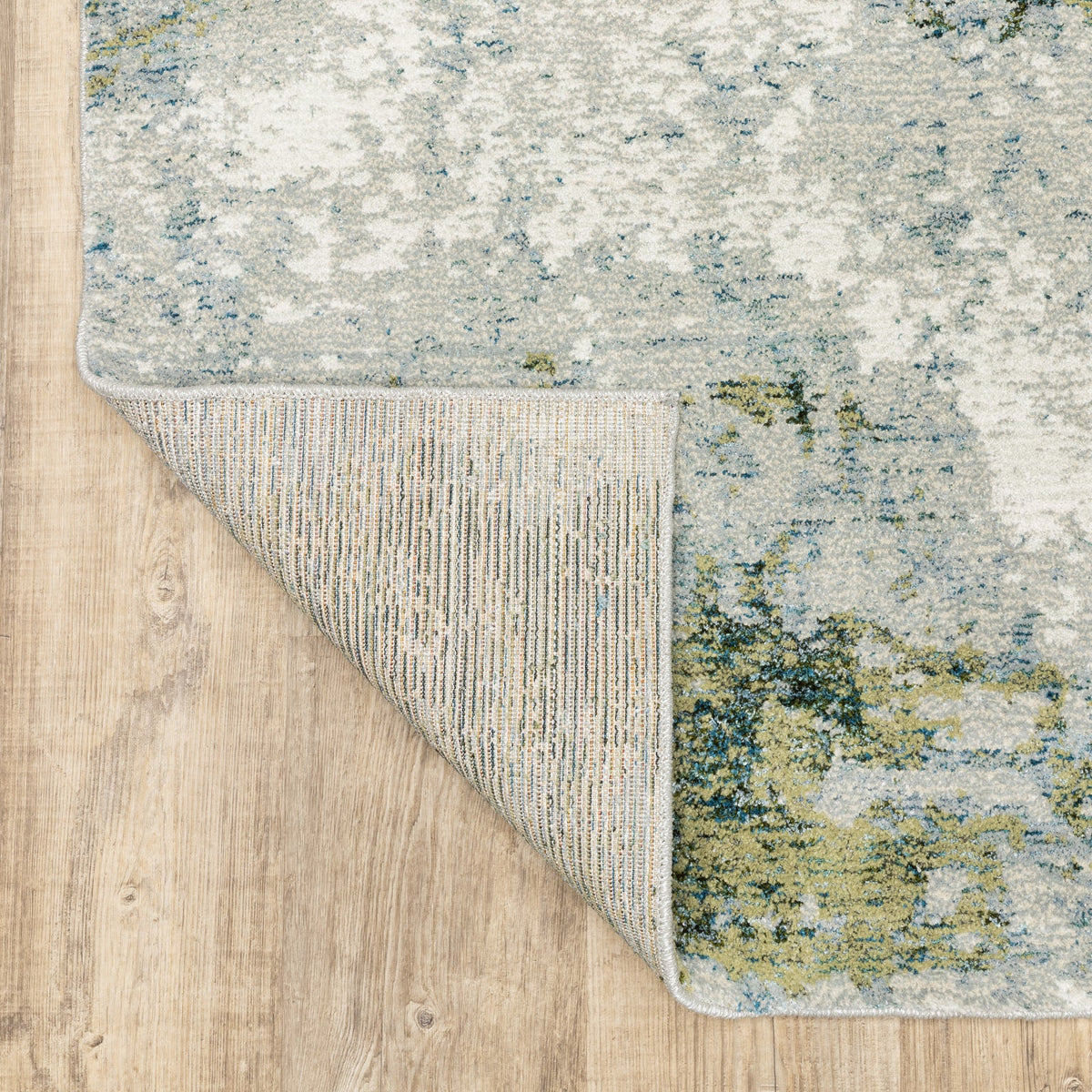 Area Rug, Evolution 8039E Blue Green for Living Rooms, Bedrooms and Entryways, 11 Size Options image 9
