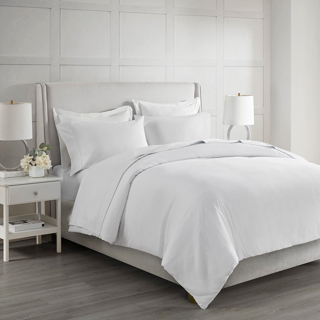 Bed Sheet Set, 500 Thread Count Egyptian Cotton Deep Pocket, Machine-Washable Care for Everyday Bedroom Comfort and Guest Rooms image 9