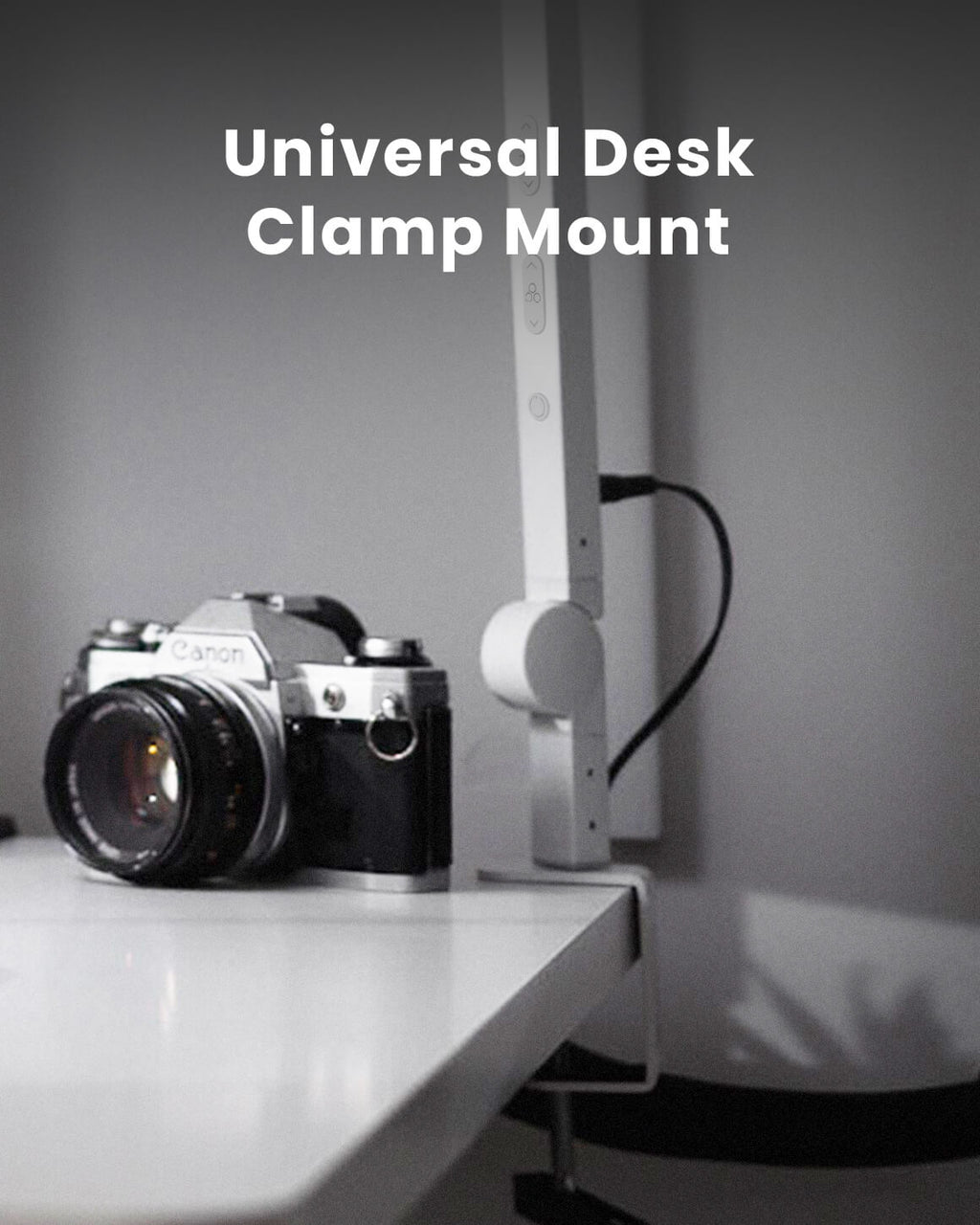 LED Desk Lamp, Edge Light 2.0 White Open Box, Adjustable Design for Desk Reading, Study Spaces and Home Hobby Lighting image 9