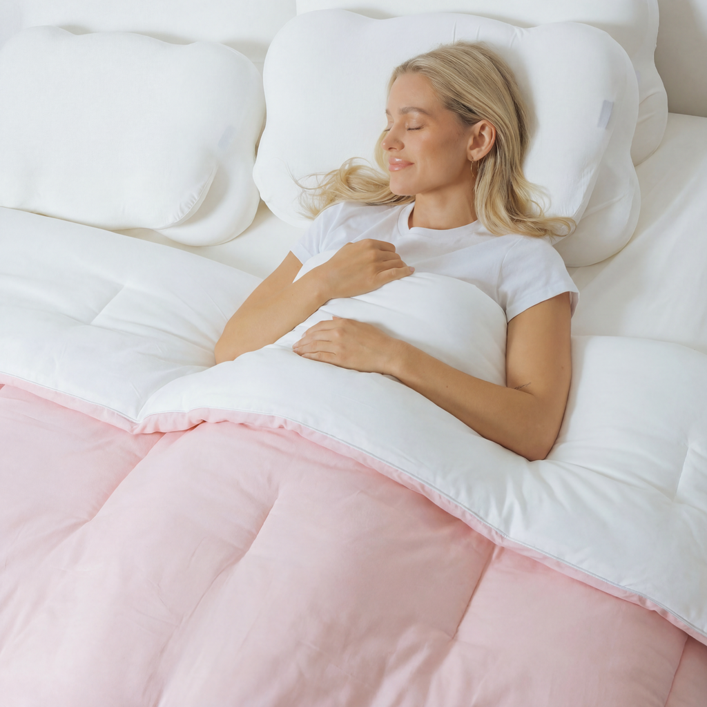 Bed Comforter, MarshMellow for Year-Round Bedroom Comfort and Restful Sleep, 3 Sizes and 10 Colors image 9