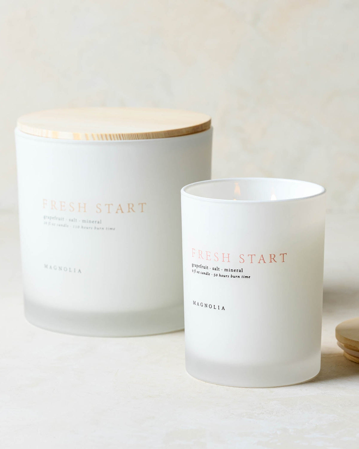 Decorative Candle, Fresh Start for Entryways, Mantels and Everyday Home Ambience, 2 Size Options image 9