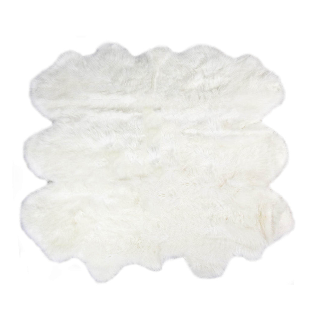 Area Rug, Genuine Sheepskin Fluffy Soft Pile Shaggy 100% for Hallways, Dining Spaces and Home Decor, 5 Size Options image 9